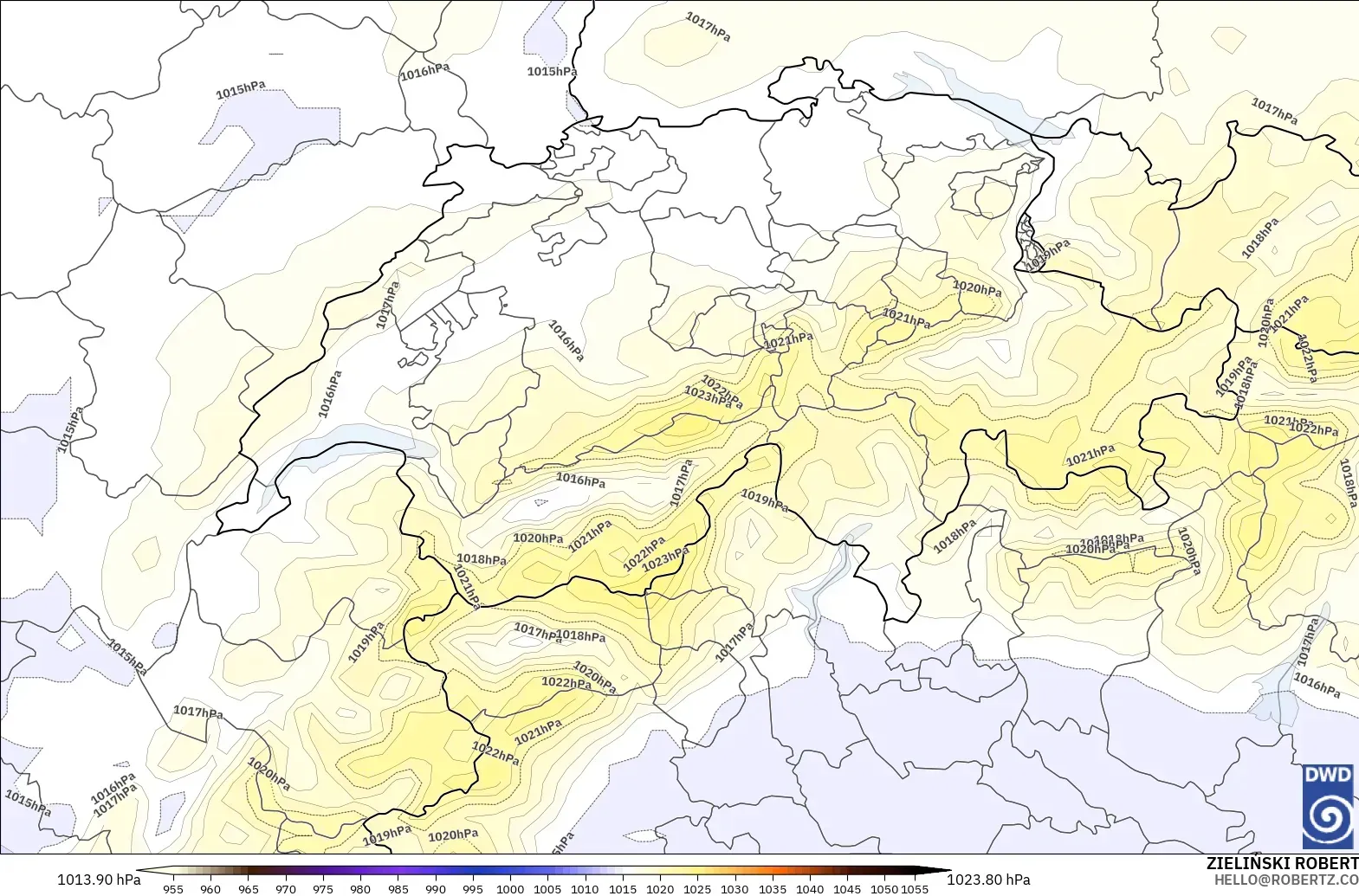 ICON modelo - Suiza, Presión