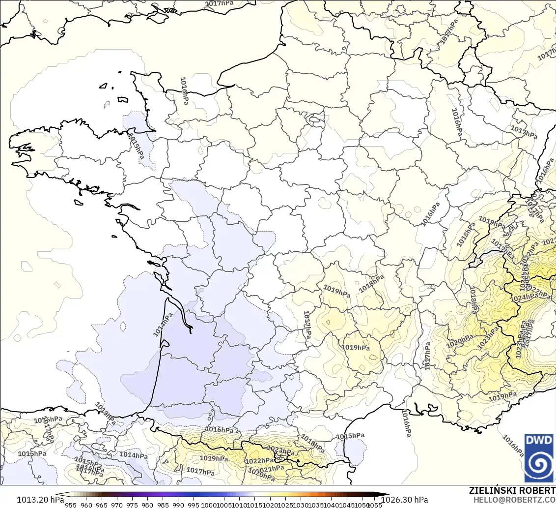 ICON modelo - Francia, Presión