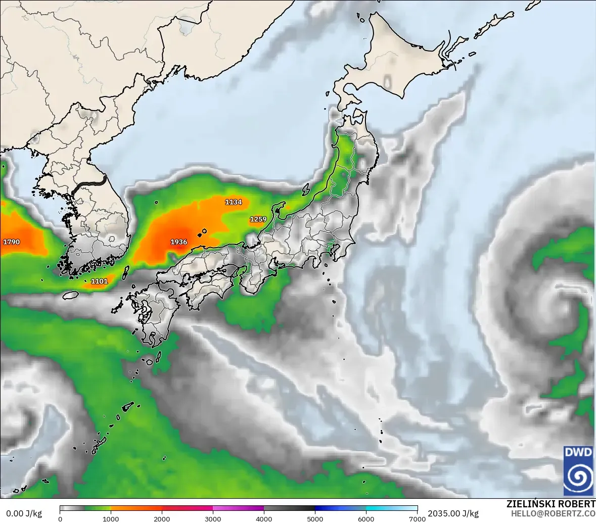 ICON modelo - Japón, CAPE