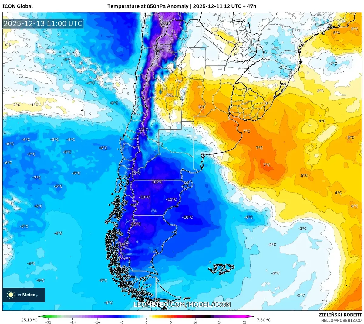 2025-12-11 Temperature Anomaly Forecast – Warm Sunny Weekend Weather Map & Outlook