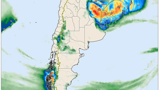 Vientos Extremos de Hasta 120 km/h Azotan la Costa de Argentina – Pronóstico del Tiempo para el Miércoles 9 de Diciembre de 2025, Ola de Calor y Lluvia Intensa en Todo el País