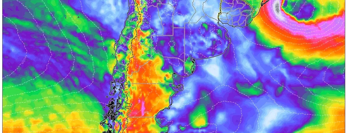 Ola de Calor Alcanza los 30 °C en el Norte – Luego Nieve y Vientos de 140 km/h Azotan los Andes el 10 de Dic 2025