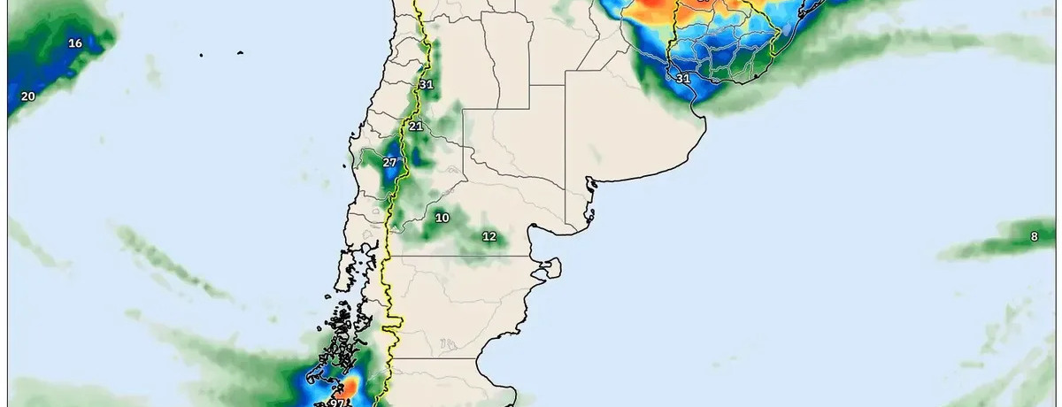 Vientos Extremos de Hasta 120 km/h Azotan la Costa de Argentina – Pronóstico del Tiempo para el Miércoles 9 de Diciembre de 2025, Ola de Calor y Lluvia Intensa en Todo el País